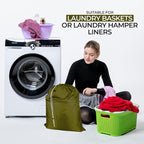 Laundry Bag with Locking Closure Drawstring – Extra Large Heavy Duty 100% Nylon - Image 3