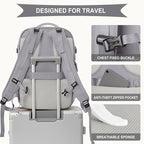 coowoz Large Travel Backpack For Women Men, Carry On Backpack, Hiking Backpack - Image 7
