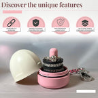 RING THING - Ring Holder Keychain, Jewelry Organizer and Storage, Portable - Image 3