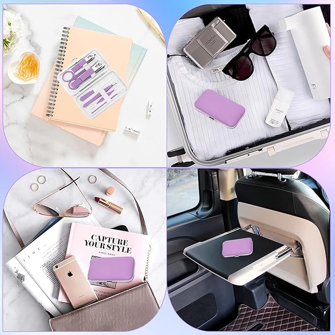 Manicure Set Women Nail Clipper Set Grooming Kit Pedicure Kit Finger Nail - Image 4
