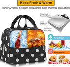 HOMESPON Insulated Lunch Bag for Women Men Lunch Box Cooler Lunch Tote for Work - Image 5