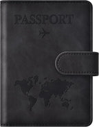 Eoehro Passport Holder for Travel Essentials, Passport Wallet Cover Case for by welcometoEoehro