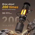 Portable Coffee Maker Travel Espresso Machine 120W Red Color, 19 Bar Pressure - Image 2