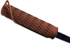12" X 9" Large Heat Resistant Silicone Mat for Hair Styling Tools, Curling Iron Mat, Flat Iron Holder, Hair Straightener Pad, Makeup Mat, Hot Tools Mat for Travel Vanity Salon - Mocha Brown