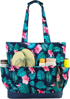 VASCHY Beach Bag for Women, Large Waterproof Sandproof Fold-able Packable Pool - Image 8
