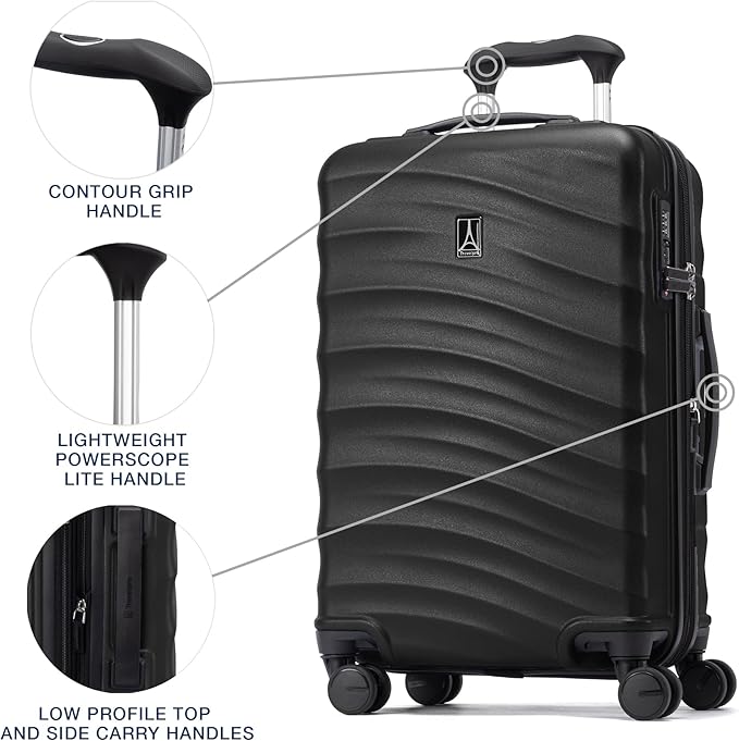Travelpro Maxlite Air V2 Hardside Expandable Carry on Luggage, 8 Spinner Wheels - Image 2