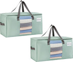 VENO 2 Pack Moving Bags, Comforter and Blanket Storage Bags by Veno