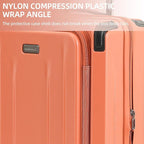 29 Inch Luggage, Top Opening Airline Approved ABS+PC Hard Shell Suitcases - Image 8