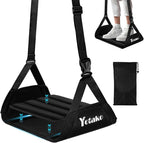 Yotako Airplane Foot Hammock-Removable Wide Bamboo Airplane Foot Rest by YOTAKO