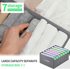 Jeans Organizer for Closet, Foldable Wardrobe Clothes Organizer - Image 3