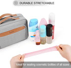 Travel Hanging Toiletry Bag for Women, Large Makeup Bag 8 Leak Proofing - Image 3