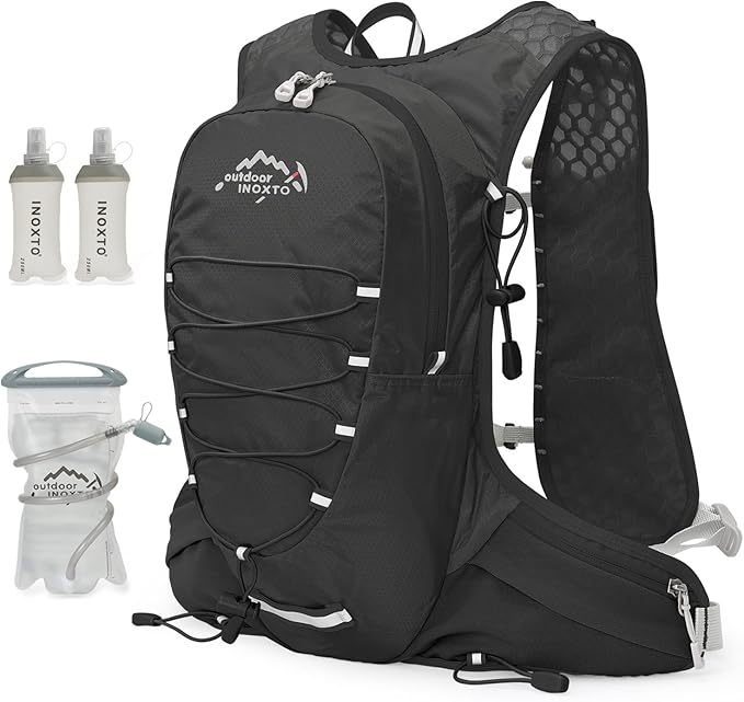 Running Hydration Vest for Men Women Water Backpack for Running 3L Running by IX+INOXTO
