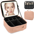 Travel Makeup Bag for Women and Makeup Artists Cosmetic Organizer Large Makeup by MORMIDTravelMakeupBag