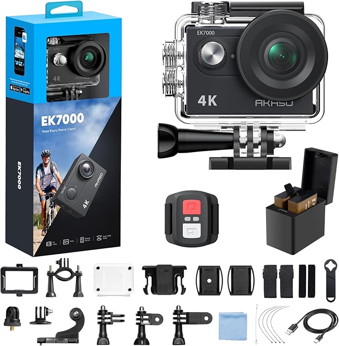 AKASO EK7000 4K30fps Action Camera by AKASO