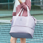 Travel Duffel Bag, Sports Tote Gym Bag, Shoulder Weekender Overnight Bag - Image 9