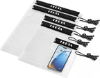 HEETA 5-Pack Clear Waterproof Dry Bag, Water Tight Cases Pouch Dry Bags by HEETA