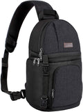 MOSISO Camera Sling Bag, DSLR/SLR/Mirrorless Camera Backpack Case Shockproof by MOSISO