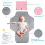 Portable Changing Pad for Baby, Compact Waterproof Diaper Mat - Image 2