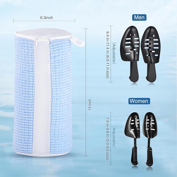 Shoe Washing Machine Bags, Reusable Laundry Bag - Image 7