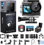 AKASO Brave 4 Pro 4K30 Action Camera by AKASO