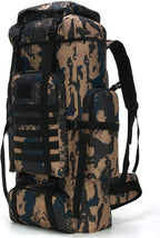 Hiking Backpack for Men 70L/100L Camping Backpack Military Rucksack Molle 3 by W+WINTMING