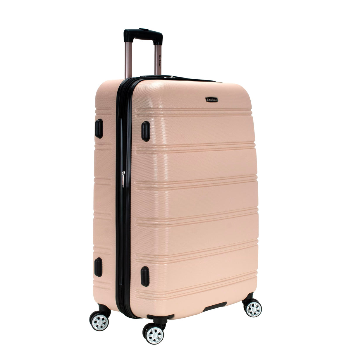 Melbourne Hardside Expandable Spinner Wheel Luggage (Champagne / Checked Large 28")