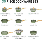 MAISON ARTS 30 Piece Pots and Pans Set Non Stick, Kitchen Cookware & Bakeware - Image 6