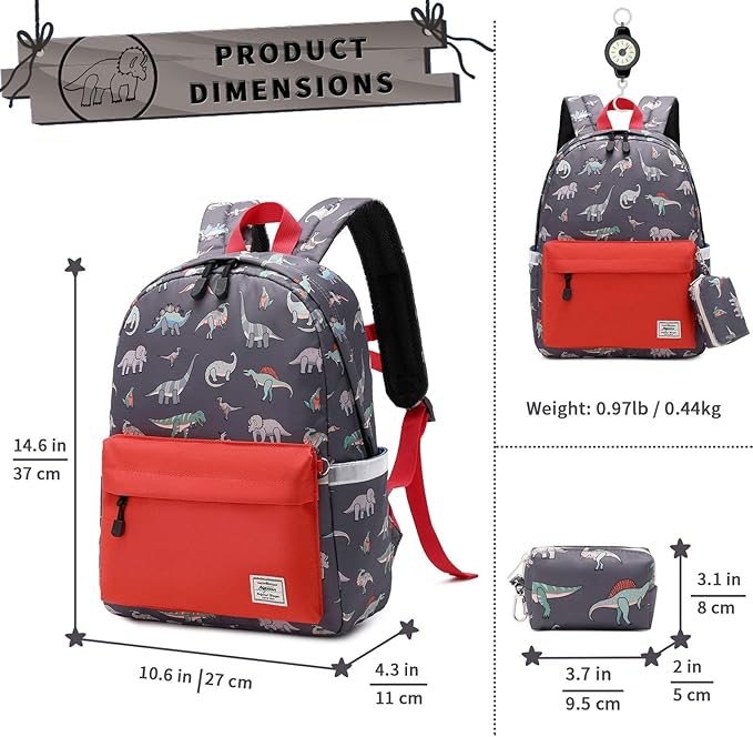 mygreen Toddler Backpack, Kids Backpack - Image 2