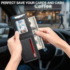 Wallet for Men Wallet with Slim Pop Up Card Holder for 12-14 Cards, RFID - Image 2