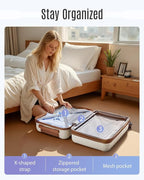 LIGHT FLIGHT Luggage Sets, 3 Piece Durable Suitcase Set - Image 9