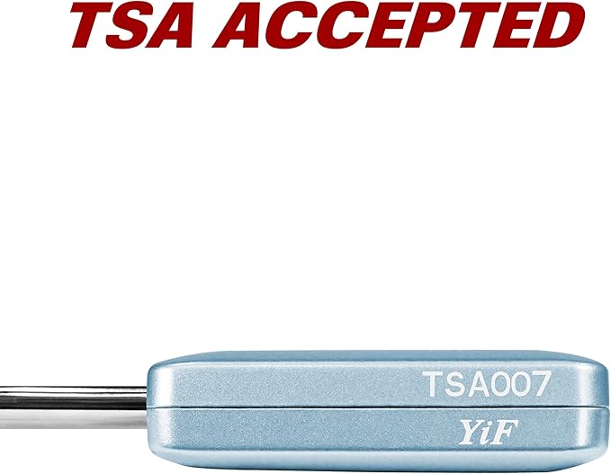 BV TSA Accepted Luggage Travel Lock, Set-Your-Own Combination Lock - Image 6
