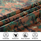 salamra Hooded Rain Poncho Waterproof Raincoat Jacket - Image 4