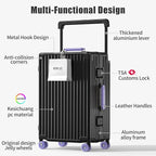 Aluminium Frame Checked-Luggage - Image 2