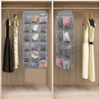 Dual-Sided Hanging Closet Organizer - Image 2