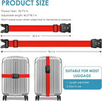 Travel Inspira Luggage Straps for Suitcases - Image 3