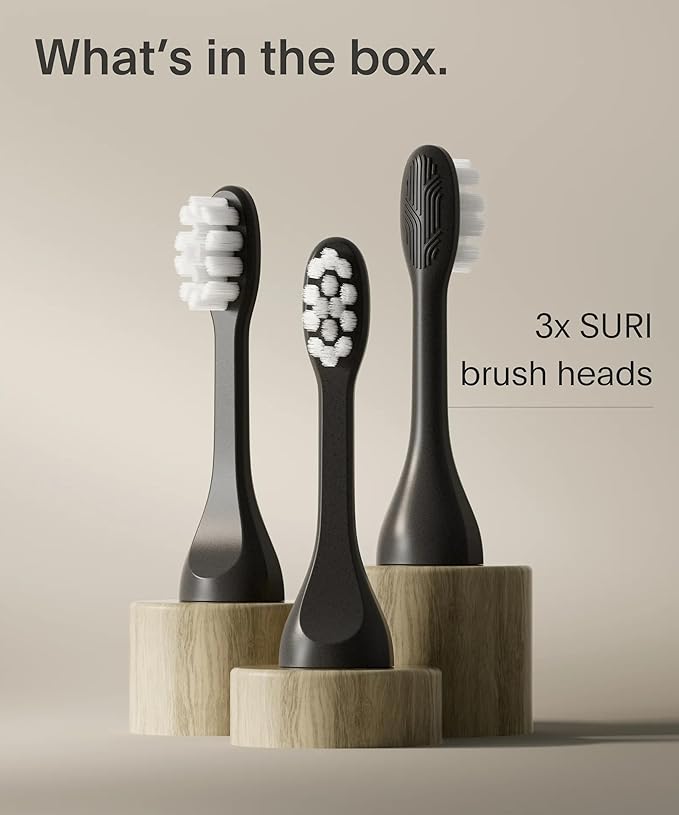 SURI Recyclable Plant-Based, Electric Toothbrush Heads - Image 7