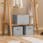 Shoe Organizer for Closet, 2 Pack Sturdy Shoe Storage Bins - Image 7