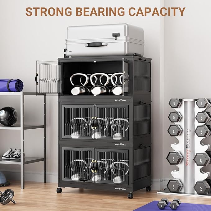 BROVIEW 240Qt Stackable Storage Bins - Image 8
