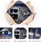 Travel Duffel Bag, Sports Tote Gym Bag, Shoulder Weekender Overnight Bag - Image 7