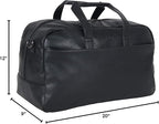 Kenneth Cole REACTION Port Stanley Duffel Pebbled Vegan Leather Carry on - Image 6