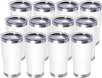 DOMICARE 20oz Tumbler with Lid Stainless Steel Tumblers Bulk, Double Wall by VisittheDOMICARE