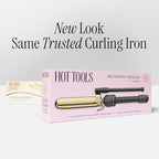 Hot Tools Pro Artist 24K Gold Marcel Iron | Long Lasting Curls, Waves (1/2 in)