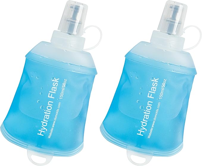 CLINTT 150ml Soft Flask, Foldable Running Water Bottle, TPU Folding Soft Water by CLINTT