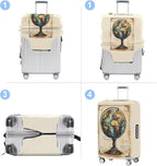 Luggage Cover Washable Suitcase Protector Anti-scratch Suitcase cover Fits - Image 4