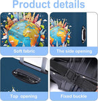 Luggage Cover Washable Suitcase Protector Anti-Scratch, Stretchable Fit - Image 4