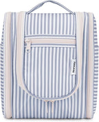 Narwey Small Striped Hanging Travel Toiletry Bag - Image 2