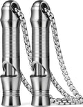TISUR Titanium Emergency Whistle, EDC Safety Whistles Necklace Loud up to 120db by TISUR