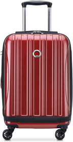 Delsey Luggage Helium Aero, International Carry On Luggage, Front Pocket Hard by DelseyParisLuggage