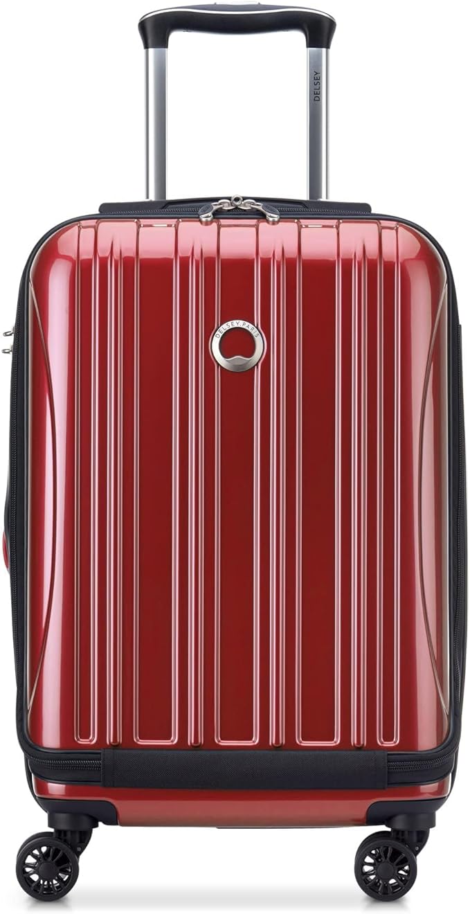 Delsey Luggage Helium Aero, International Carry On Luggage, Front Pocket Hard by DelseyParisLuggage