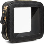 Travel Clear Makeup Bag Set, TSA Approved Cosmetic Bag Case by FFpaw